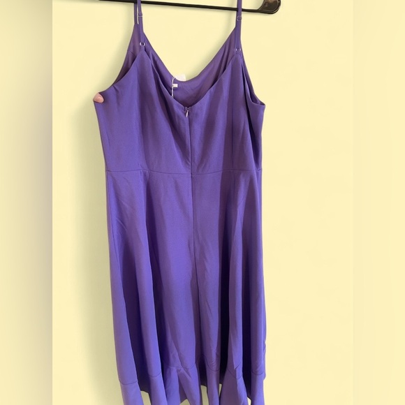 Dresstells Purple High Low Midi Dress, Size 3X - NWT - Picture 4 of 10